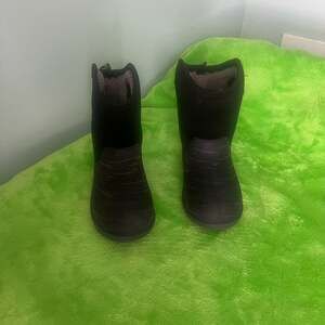 Jan & Jul Toasty-Dry Lite Waterproof Winter Boots Black Birch Toddler Size 11